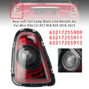 2010-2015 MINI R56/R57 LCI/R58/R59 Takana vasen+oikea takalamppu Black Line -jälkiasennussarja 63217255909 63217255911-30