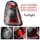 2010-2015 MINI R56/R57 LCI/R58/R59 Takana vasen+oikea takalamppu Black Line -jälkiasennussarja 63217255909 63217255911-18