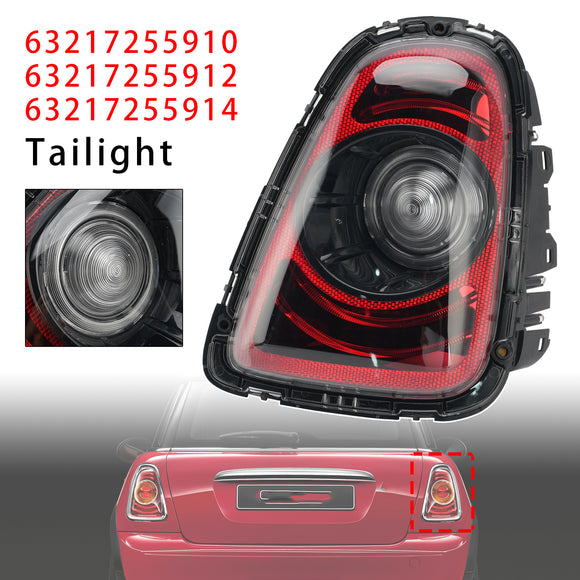 2010-2015 MINI R56/R57 LCI/R58/R59 Takana vasen+oikea takalamppu Black Line -jälkiasennussarja 63217255909 63217255911