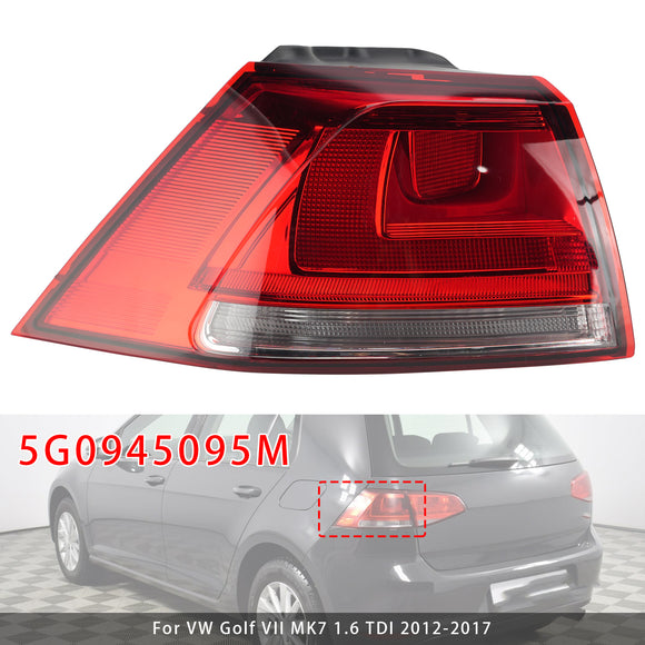 2012-2017 VW Golf VII MK7 1.6 TDI Achterbuiten links + rechts achterlicht 5G0945095M 5G0945096M