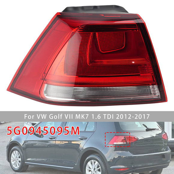2012-2017 VW Golf VII MK7 1.6 TDI Achterbuiten links + rechts achterlicht 5G0945095M 5G0945096M