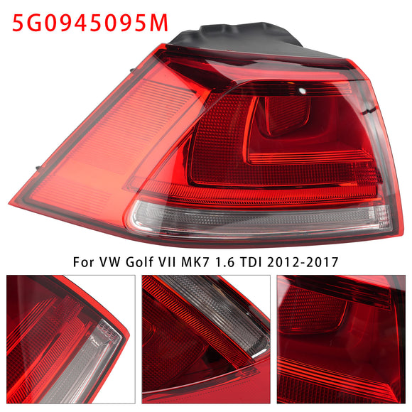 2012-2017 VW Golf VII MK7 1.6 TDI Achterbuiten links + rechts achterlicht 5G0945095M 5G0945096M