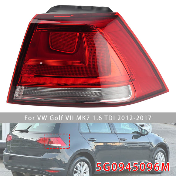 2012-2017 VW Golf VII MK7 1.6 TDI Achterbuiten links + rechts achterlicht 5G0945095M 5G0945096M
