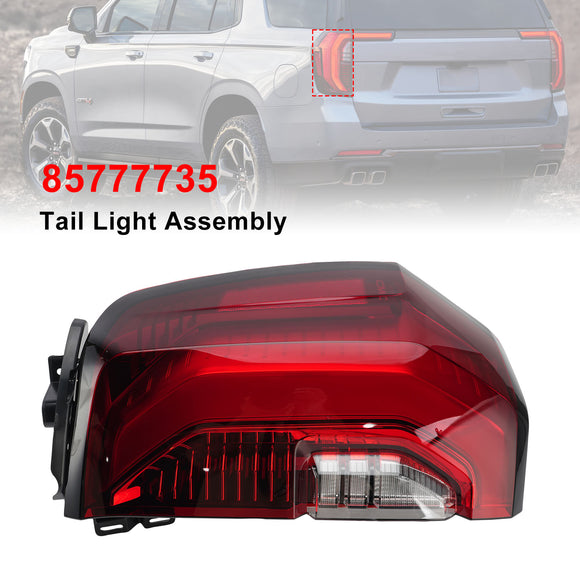 2025-2027 GMC Yukon/Yukon XL Conjunto de luz traseira LED esquerda + direita 85777735 85777736