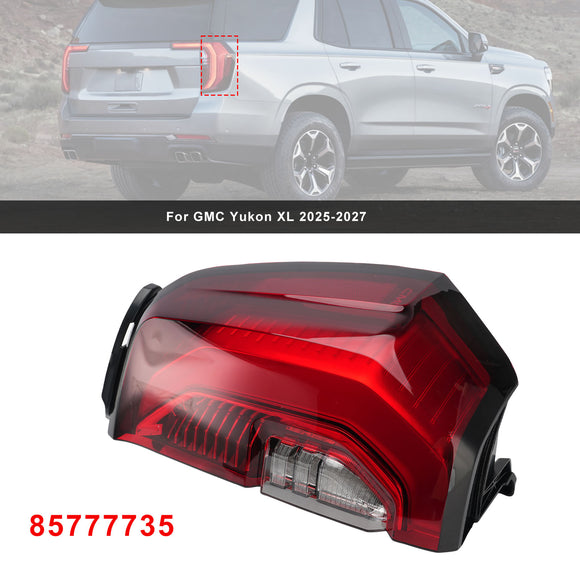 2025-2027 GMC Yukon/Yukon XL Conjunto de luz traseira LED esquerda + direita 85777735 85777736