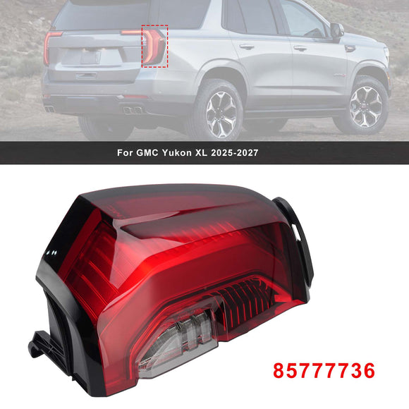 2025-2027 GMC Yukon/Yukon XL Conjunto de luz traseira LED esquerda + direita 85777735 85777736