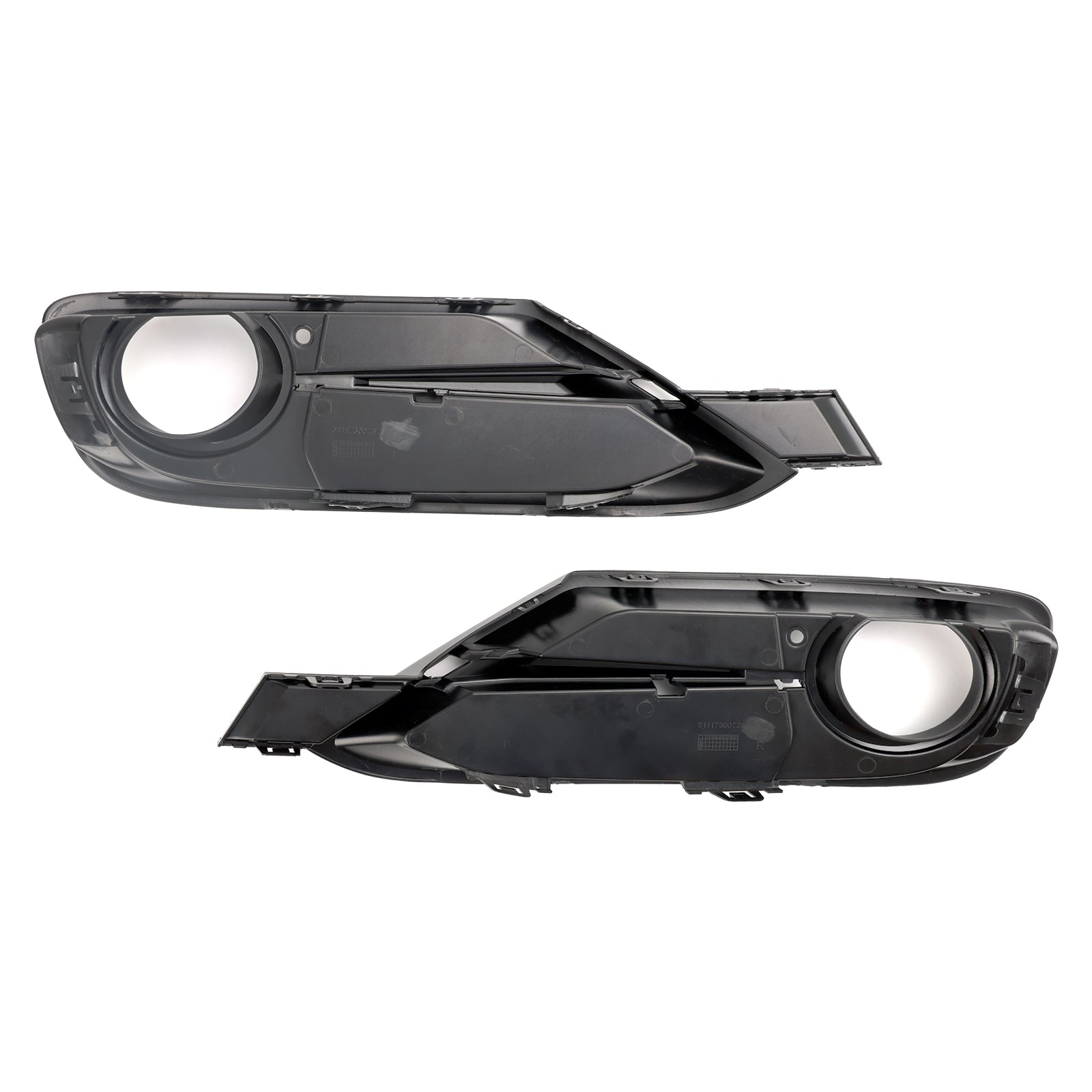 BMW 2013-2015 Série 3 F31 320d/318d/320i/330d/328i Lot de 2 couvercles de calandre de phares antibrouillard pour pare-chocs avant