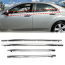 Acura TSX 2009-2014 4pcs Car Outside Window Weatherstrip Seal Belt Moulding 72410-TL0-003-1