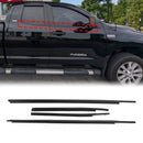 Toyota Tundra 2007-2020 Dubbele Cabine 4 Stuks Autoruit Tochtstrip Afdichting Riem Molding 68160-0C020 68210-0C020-1