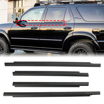 2001-2007 Toyota Sequoia 4kpl ovihihnan muovaussuojanauha 75710-0C010 75720-0C010