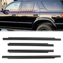 2001–2007 Toyota Sequoia 4 Stück Türgürtel-Form-Dichtungsstreifen 75710-0C010 75720-0C010-1