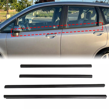 2008-2013  Honda Fit / Honda Jazz 4pcs Door Belt Weatherstrip Molding Seal