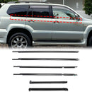 Lexus GX470 2003-2009 6 piezas cuarto & burlete de moldura de cinturón de puerta 7571160080 7571260080-1