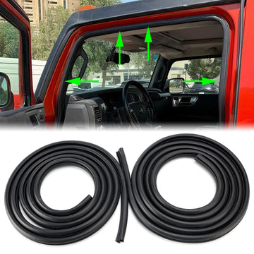 2003-2009 Hummer H2 2 Stuks Voor/Achter Deur Rubberen Afdichting Tochtstrip 25910529 25977404