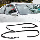 1992-1995 Honda Civic Coupé/Hatchback Links + Rechts Voordeur Subafdichting Rubber Set 72365-SR3-014 72325-SR3-014-1