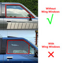 1985-1989 Toyota 4Runner nenhum canal de funcionamento de vidro da porta da rua do respiradouro 68141-89107 6814189107-2