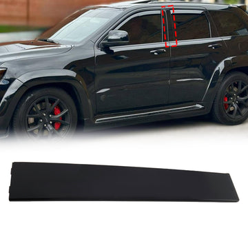 2011–2021 Jeep Grand Cherokee Linke hintere Türsäulen-Fensterverkleidungsapplikation B 57010447AN 57010447AO