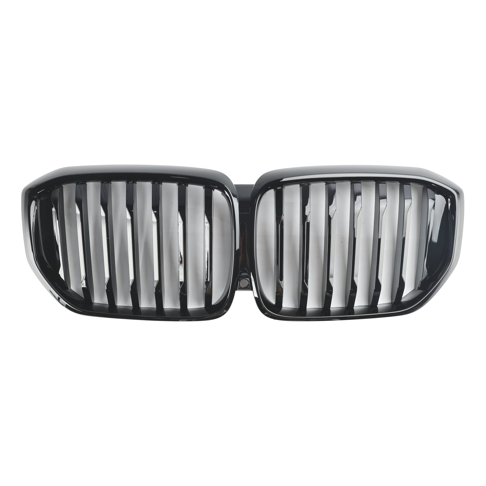 Grille de pare-chocs avant BMW G05 LCI X5 2024+ xDrive40i/xDrive45e/xDrive30d/xDrive50e/M60i Grille noire brillante