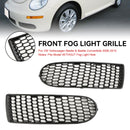 Volkswagen Escarabajo 2006-2010 & Rejilla de luz antiniebla del parachoques delantero del Beetle Convertible 1C0-807-683-H-01C 1C0807683A-8