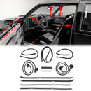 1981-1988 Buick Regal/Oldsmobile Cutlass RWD 2-deurs G-body tochtstripset 568979-1