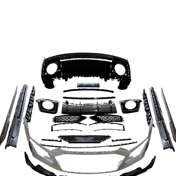2016-2020 Audi R8 4S Dry Carbon Fiber Body Kit Bumper Facelift Conversion to 2021-2024 Style