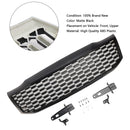 2012-2014 Toyota Hilux Vigo MK7 Front Black Grill Honeycomb Air Intake Radiator Bumper Replacement Grille-6