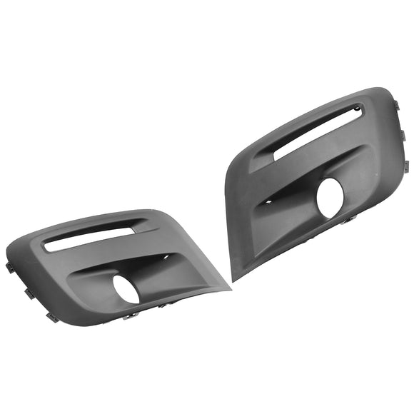 Peugeot Partner 2015-2018 pára-choques dianteiro grelha de nevoeiro grelha preta