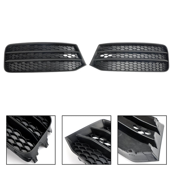 2015-2018 Audi A1 8X 8XA807681B 8XA807682B 2 pièces pare-chocs avant antibrouillard couverture calandre inférieure