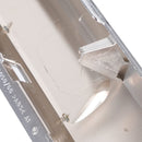 Lexus RX350 RX450 Modelo Base 2016-2019 Tampa do pára-choque dianteiro Grade inferior Moldagem cromada Genérica-10