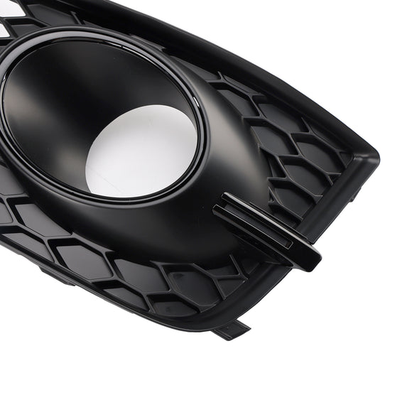 Audi A8/S8 2015-2017 Honingraat Mistlamp Grille 2 STKS Zwart Mistvoor Lowe Grill Cover