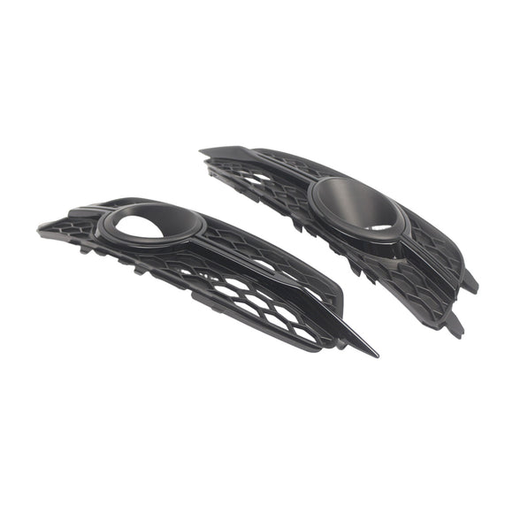 2X Auto-Frontstoßstangen-Nebelscheinwerfergitter für Audi A6 C7 S-Line 2012-2014