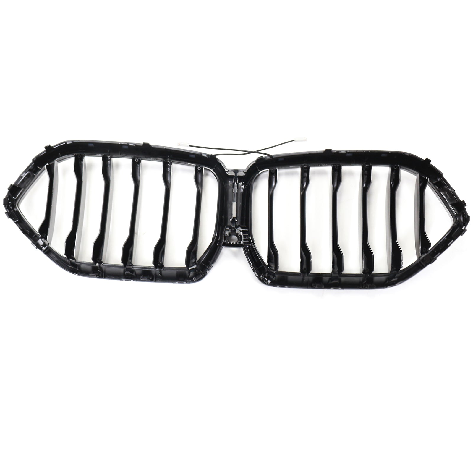 Grille de pare-chocs avant noire pour BMW X6 G06 M50i 2020-2022 avec trou pour caméra