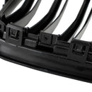 2014-2017 BMW X3 F25 xDrive28i/xDrive35i/sDrive18d/xDrive20d/xDrive30d Front Bumper Kidney Grille Gloss Black Grill-11