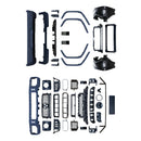 2019-2023 Mercedes Benz G-Class W464 Body Kit Bumper Upgrade To W465 G63 AMG Style-15
