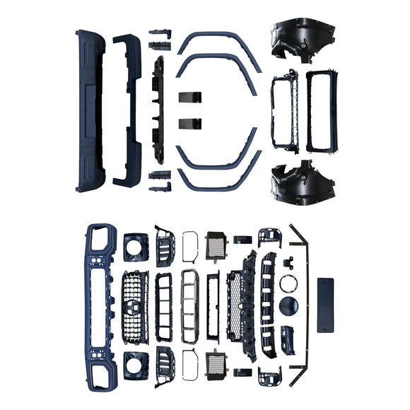 2019-2023 Mercedes Benz G-Class W464 Body Kit Bumper Upgrade To W465 G63 AMG Style
