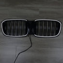 Grade dianteira de malha de rim adequada para BMW X4 G02 X3 G01 G08 2018-2021 pré LCI-11