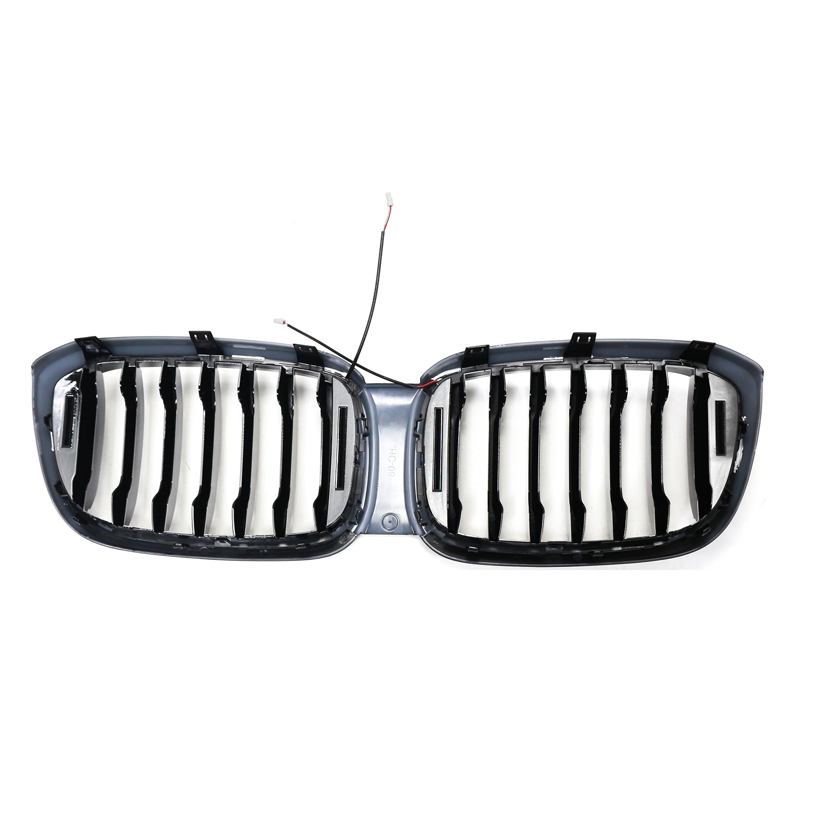 Grille de calandre avant en maille noire brillante pour BMW X4 G02 X3 G01 G08 2018-2021