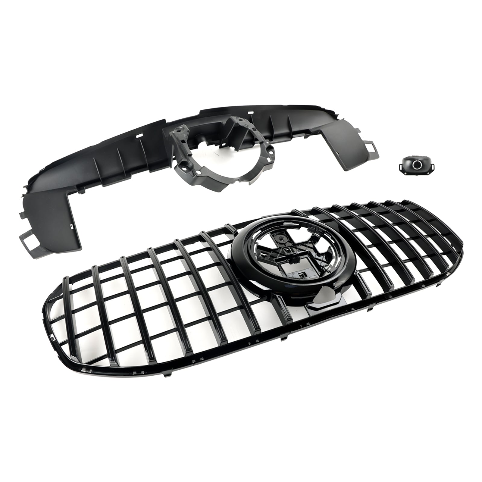 Mercedes Benz GLS-Class X167 GLS450/580/63 AMG 2020-2024 Front Bumper Grille Black GT Style Grill