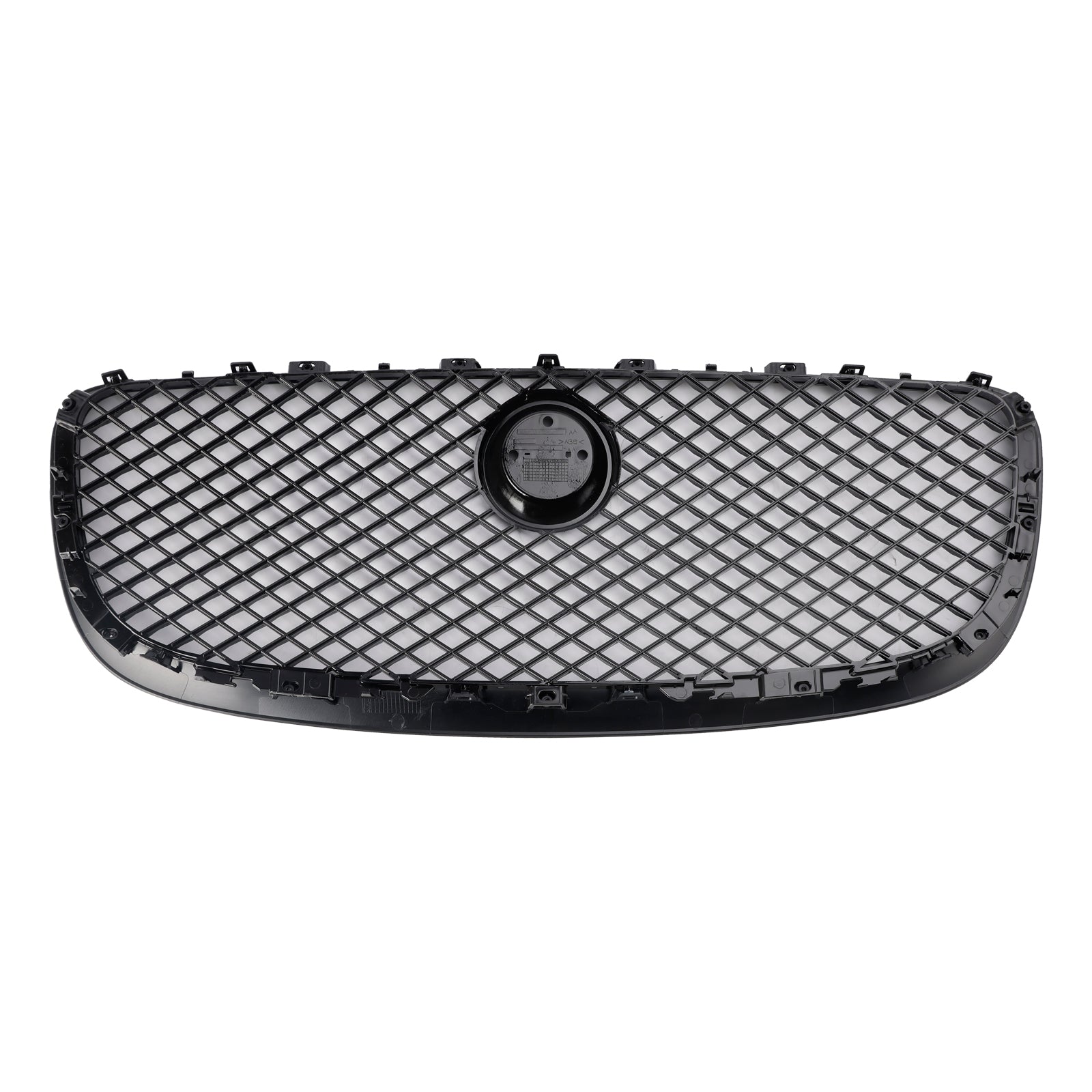 Rejilla de parachoques delantero para Jaguar XJ 2010 2011 2012 2013 2014 2015 Rejilla de malla cromada/negra para radiador de admisión de aire