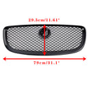 Grade 2010 do amortecedor dianteiro de Jaguar XJ 2011 2012 2013 2014 2015 malha do radiador da entrada de ar cromo/grelha preta-2