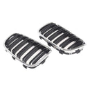 2PCS Front Bumper Kidney Grille Grill Fit BMW 1 Series F20 F21 2012-2014-10