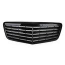 2007-2009 Mercedes Benz E-Class W211 E350 E500 E63 Front Bumper Grille Gloss Black Grill-5