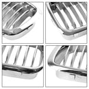 BMW 1994-2001 BMW 7 Series E38 740i/740iL/750iL/728i/735i Front Kidney Grill Chrome Grille-8