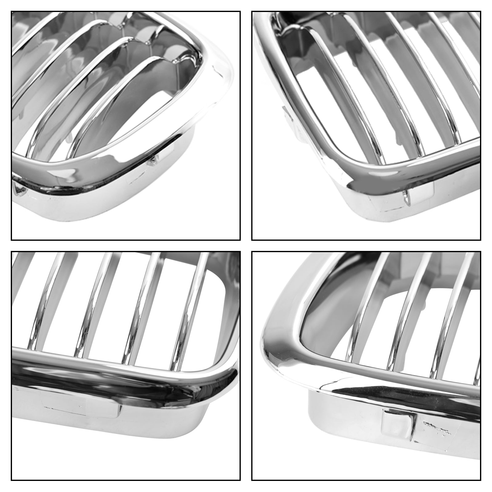 BMW 1994-2001 BMW 7 Series E38 740i/740iL/750iL/728i/735i Front Kidney Grill Chrome Grille