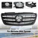 2019-2022 Mercedes Benz Sprinter W907 W910 1500 2500 3500 3500XD Grill Front Bumper Grille-4