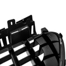 Mercedes Benz Clase E 2016-2020 W213 Parrilla delantera AMG E63 E63S GT en negro brillante, estilo Panamericana-11