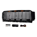 Vervanging ABS Voorbumper Grille Grill Fit Ford F150 2021-2023 Raptor W/LED-12
