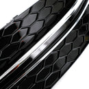 Mercedes-Benz Classe C 2015-2018 W205 Base Sedan 2058850723 Tampa do Farol de Neblina Dianteiro em Formato de Colmeia-11