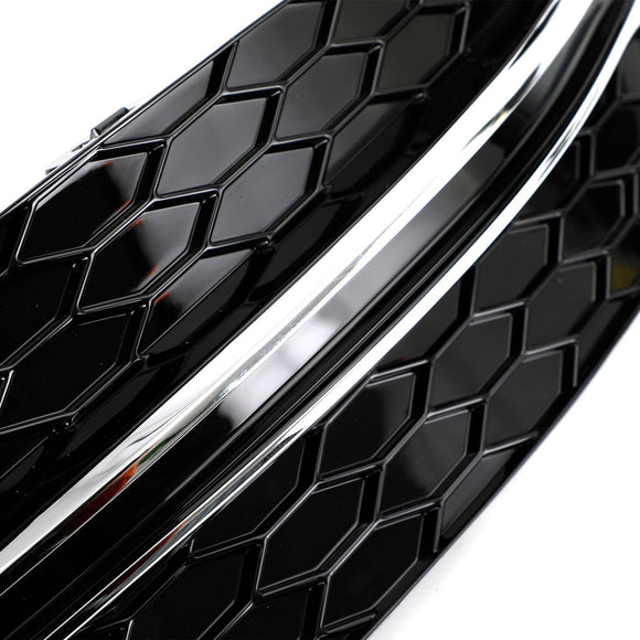 Mercedes-Benz Classe C 2015-2018 W205 Base Sedan 2058850723 Tampa do Farol de Neblina Dianteiro em Formato de Colmeia