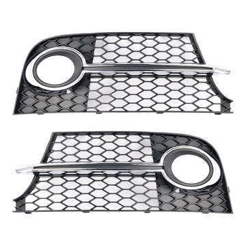 Chrome Voorbumper Mistlamp Grille Fit Audi TT MK2 S-Lijn/TTS 2011-2014